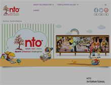 Tablet Screenshot of ntointernational.com